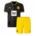 Baby Fußballbekleidung Borussia Dortmund Donyell Malen #21 Auswärtstrikot 2022-23 Kurzarm (+ kurze hosen)